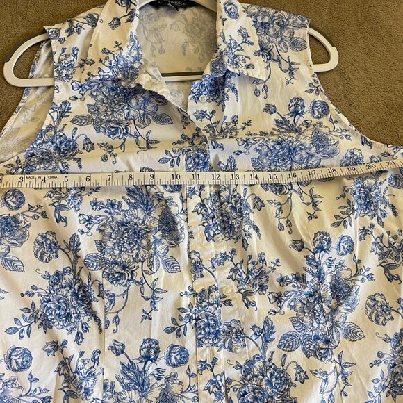 Blue Color Short Sleeve Top - Picture 4 of 9